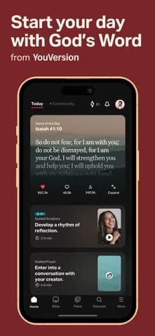 Official US iOS App Store image for YouVersion Bible App