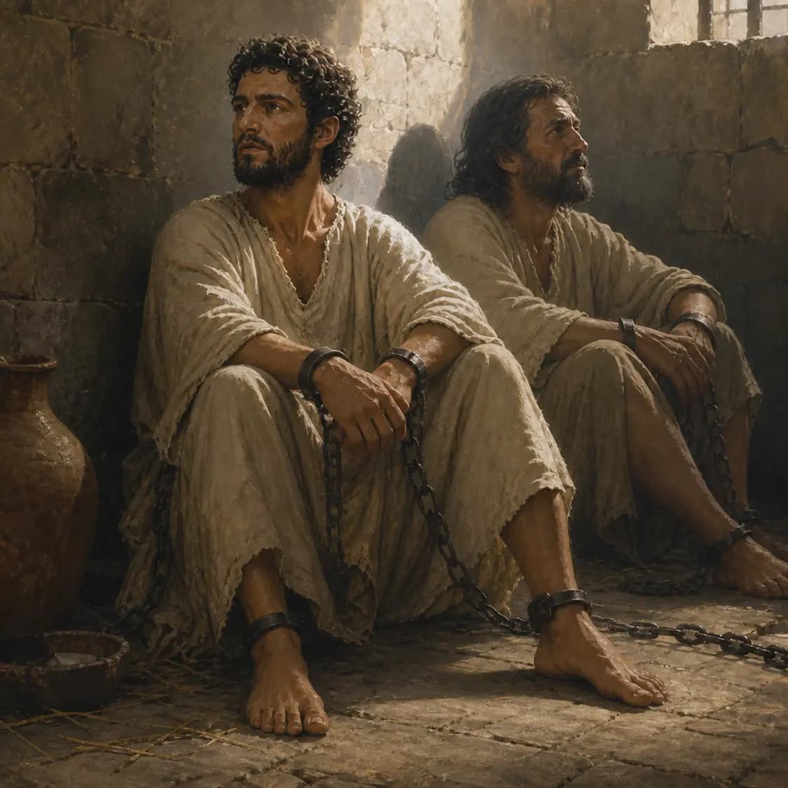 Paul and Silas in Prison