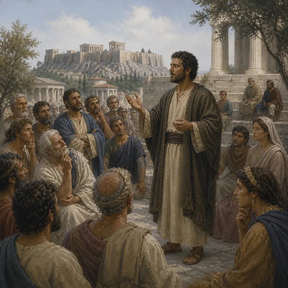 Paul Speaks in Athens