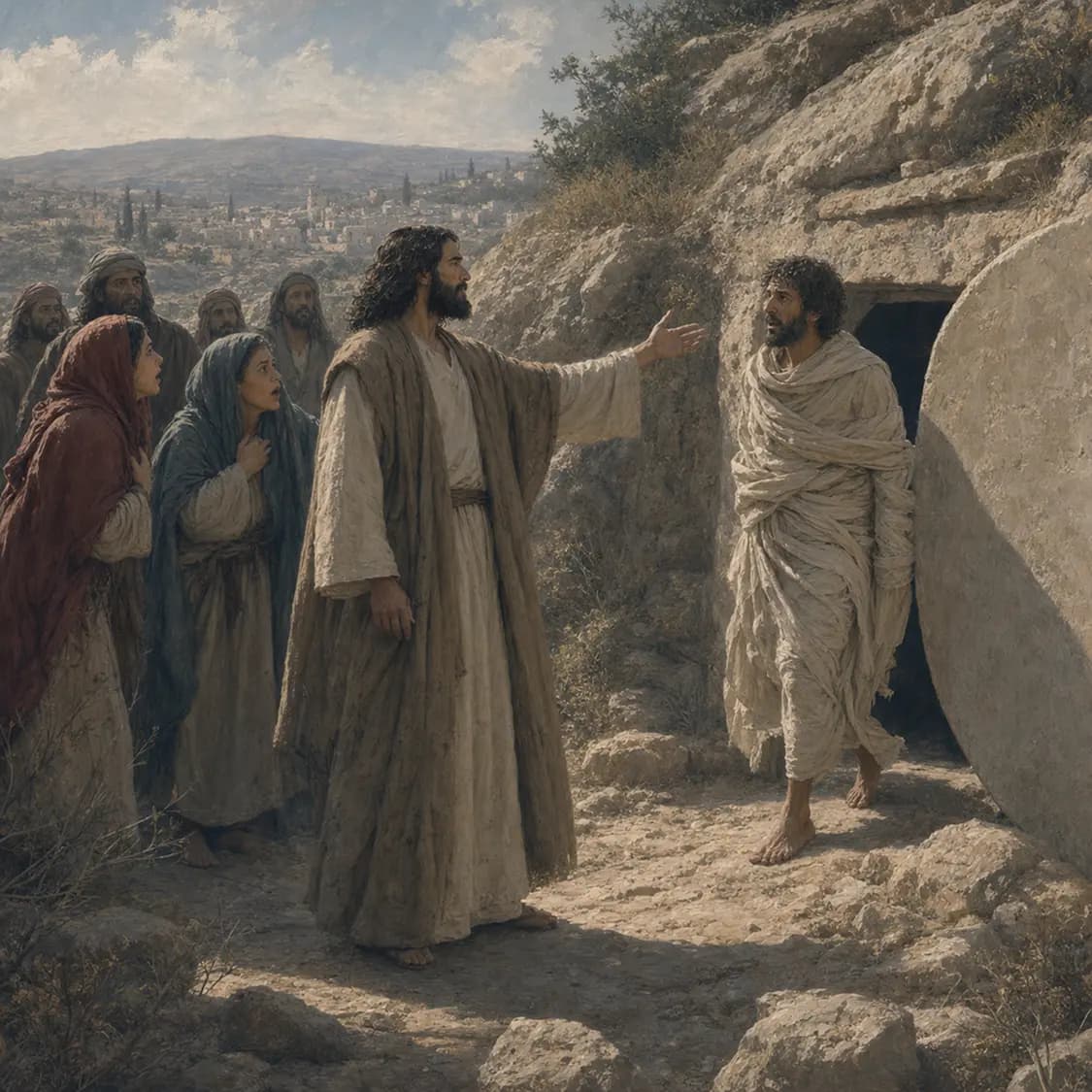 Jesus Raises Lazarus