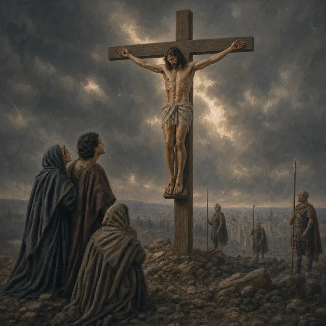 The Crucifixion and Burial of Jesus