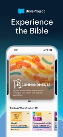 Official listing capture for BibleProject