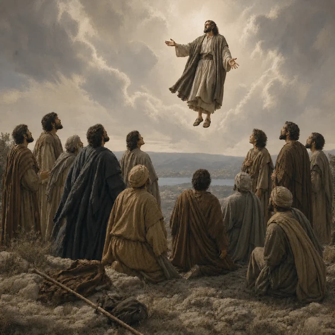 Jesus Ascends to Heaven